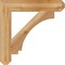 Ekena Millwork Imperial Craftsman Rough Sawn Bracket, Western Red Cedar, 4"W x 24"D x 24"H BKT04X24X24IMP04RWR - alternate 2